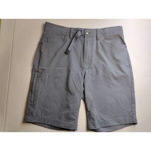 Gerry Mens Performance Cargo Shorts Gray Size 32 Outdoor Adventure Belt